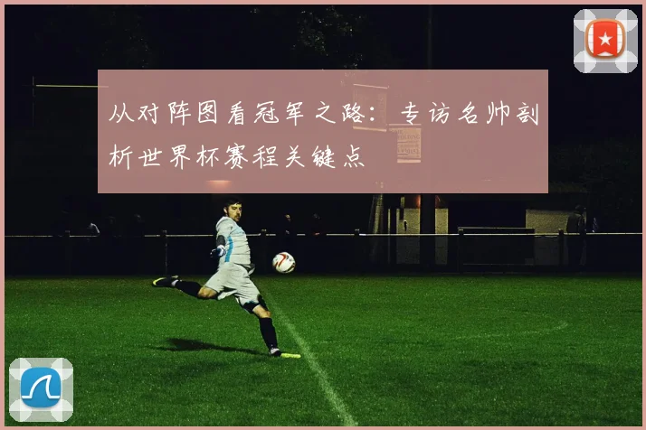 从对阵图看冠军之路：专访名帅剖析世界杯赛程关键点