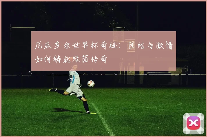 厄瓜多尔世界杯奇迹：团结与激情如何铸就绿茵传奇